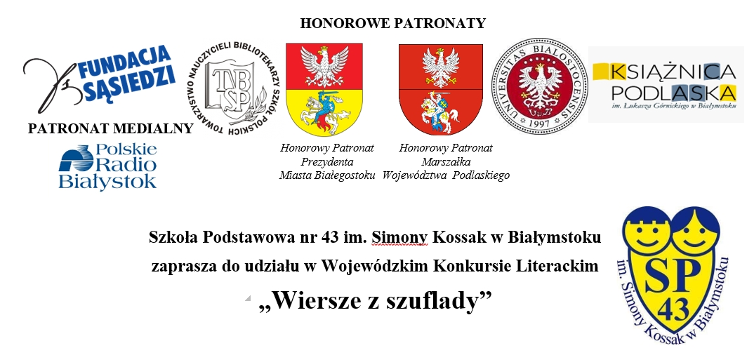 Ilustracja do artykułu Patronat nad konkursem ,,Wiersze z szuflady"