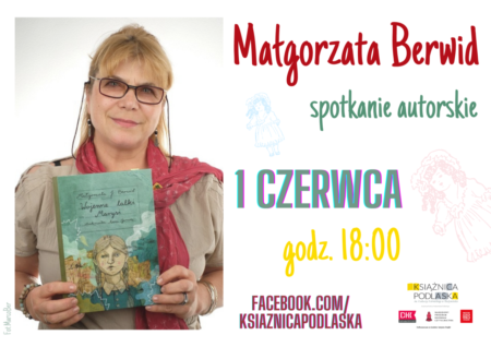 Plakat, który informuje o spotkaniu dla dzieci.
