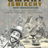 Plakat wydarzenia „Smaki i śmiechy – Kabaret staropolskich obyczajów